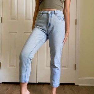PacSun Light Wash Mom Jeans